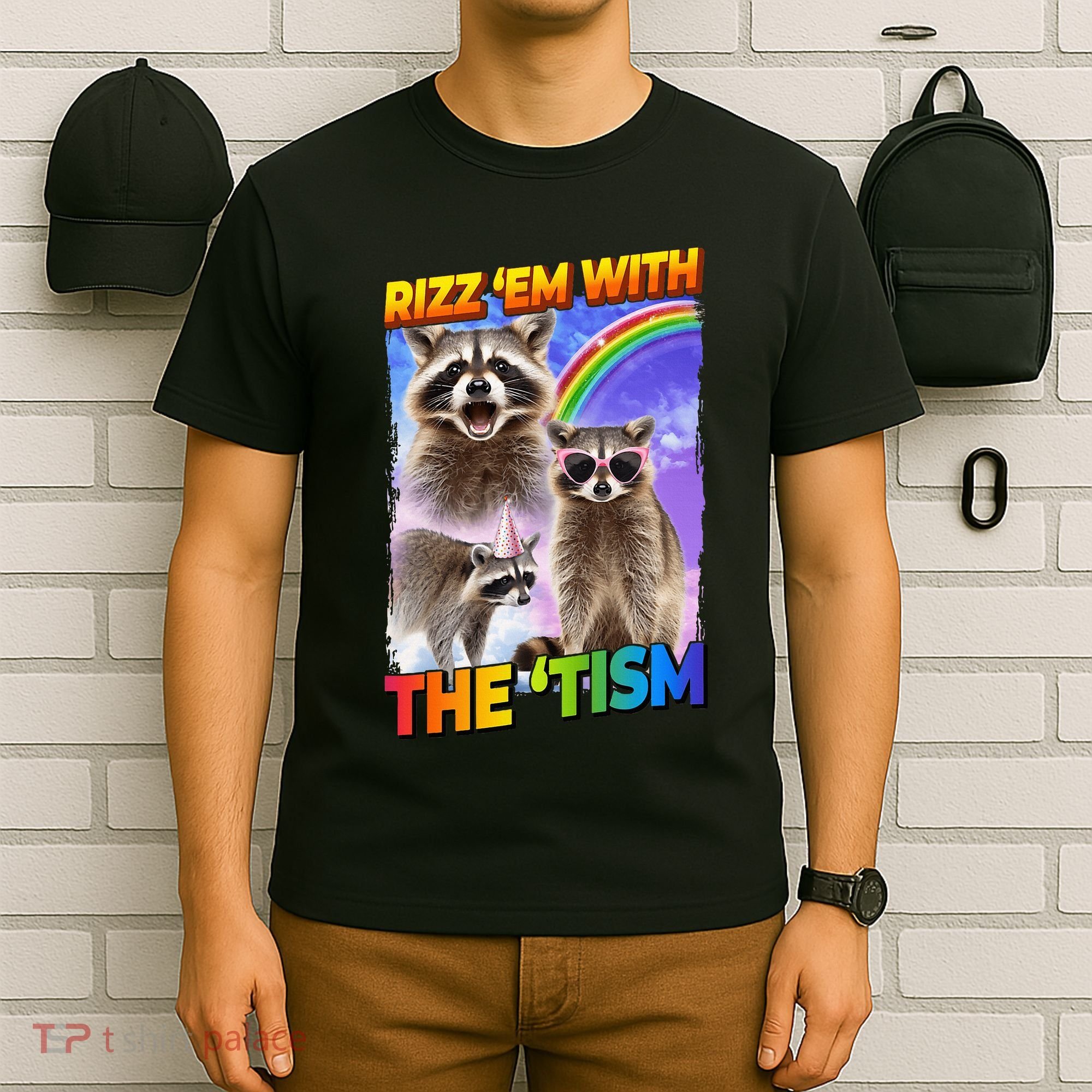 Rizz Em With The Tism Rizzler Ohio Rizz T-Shirt