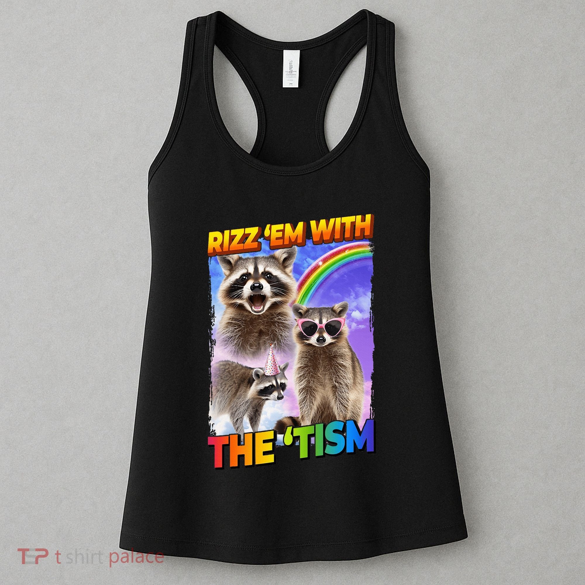 Rizz Em With The Tism Rizzler Ohio Rizz Women's Tank Top