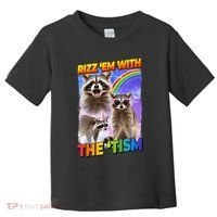 Rizz Em With The Tism Rizzler Ohio Rizz Toddler T-Shirt thumb 0