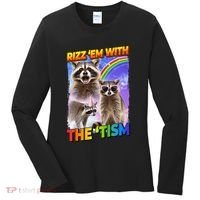 Rizz Em With The Tism Rizzler Ohio Rizz Women's Long Sleeve Shirt thumb 0