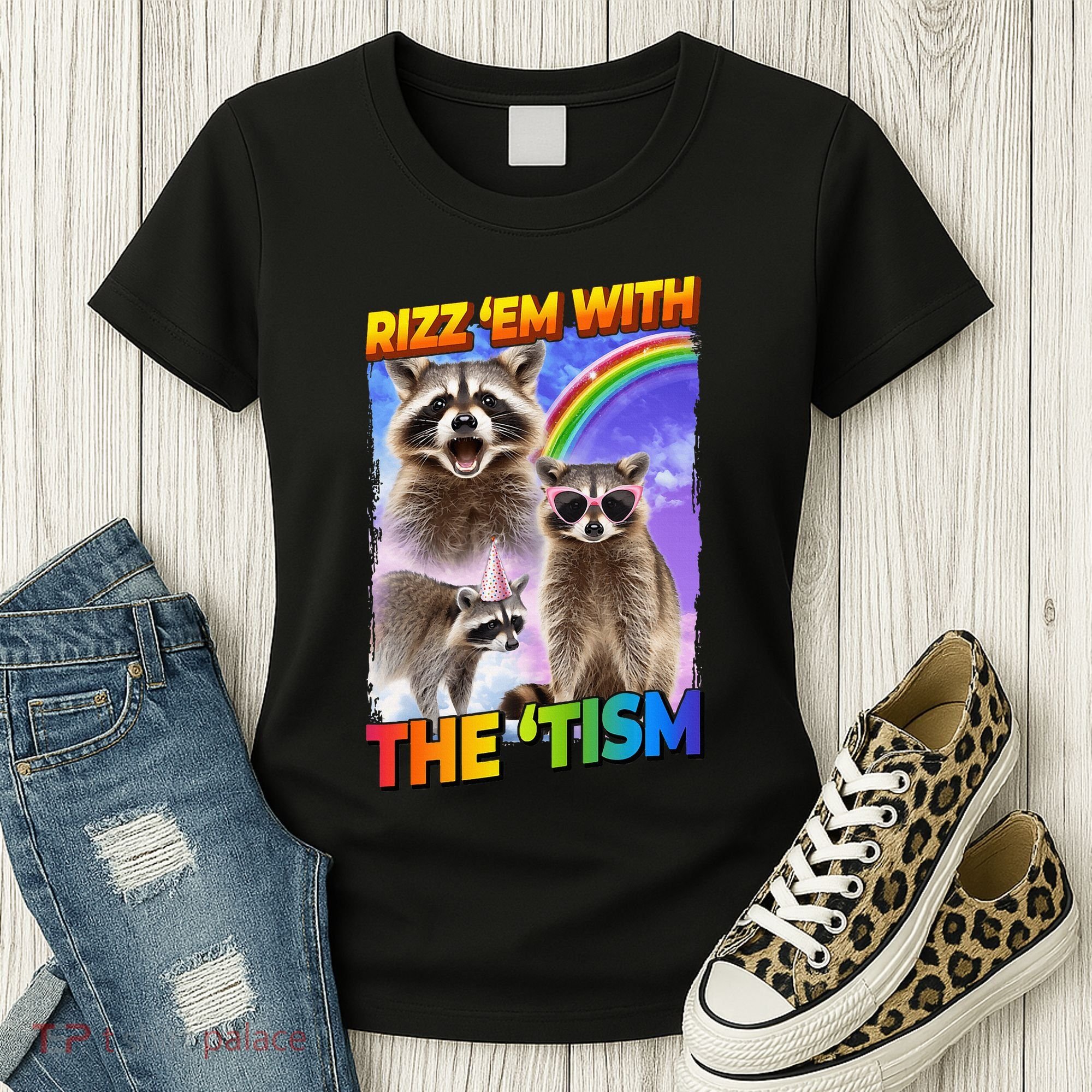 Rizz Em With The Tism Rizzler Ohio Rizz Women's T-Shirt