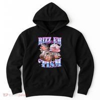 Rizz Em With The Tism Meme Moo Deng Hoodie thumb 0