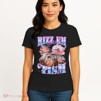 Rizz Em With The Tism Meme Moo Deng Women's T-Shirt thumb 4