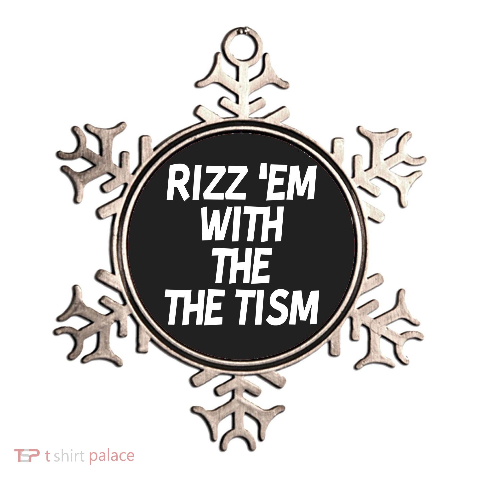 Rizz Em With The Tism Ornament
