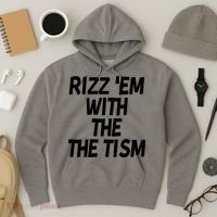 Rizz Em With The Tism Hoodie thumb 3