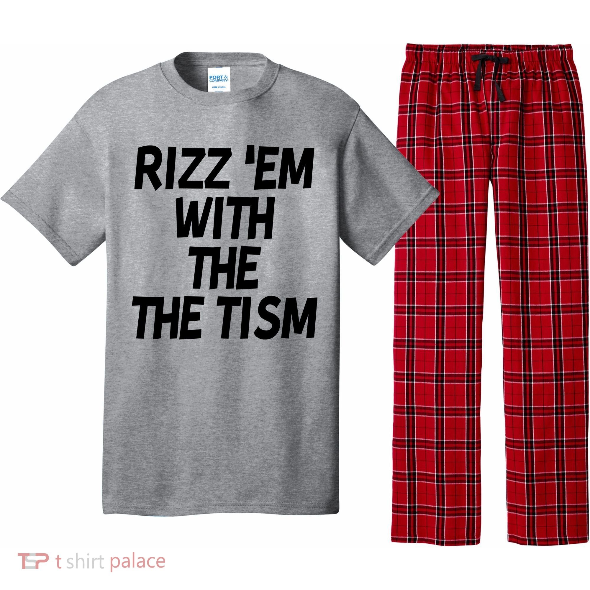 Rizz Em With The Tism Pajama Set