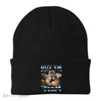 Rizz Em With The Tism Capybara Funny Oddly Dank Meme Beanie thumb 0