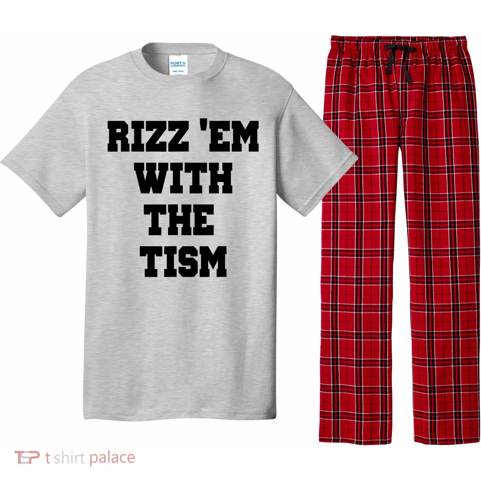 Rizz Em With The Tism Pajama Set