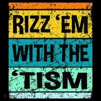 Rizz Em With The Tism Funny Autism Women's Tank Top thumb 5
