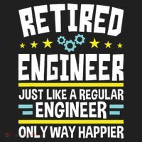 Retired Engineer Way Happier Engineering Retirement Women's Sweatshirt thumb 2