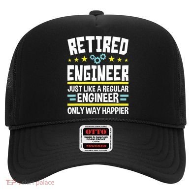 Retired Engineer Way Happier Engineering Retirement Hat