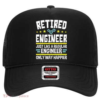 Retired Engineer Way Happier Engineering Retirement Hat