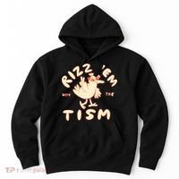 Rizz Em With The Tism Hoodie thumb 0