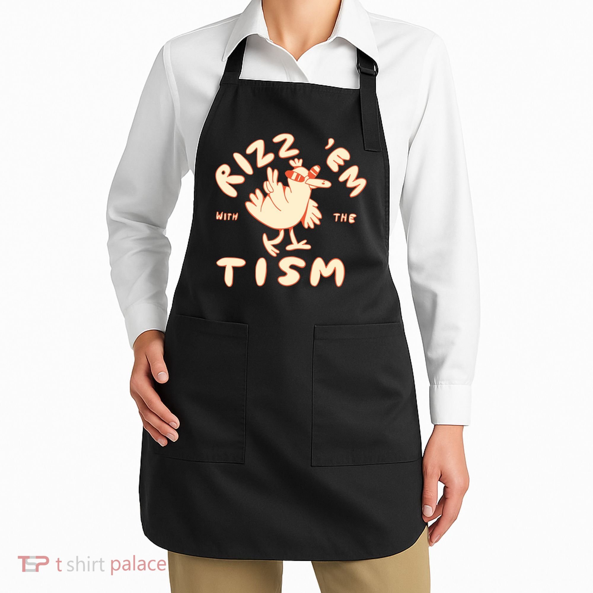 Rizz Em With The Tism Apron