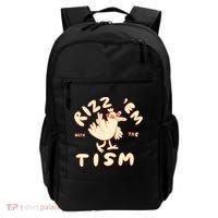 Rizz Em With The Tism Backpack thumb 0