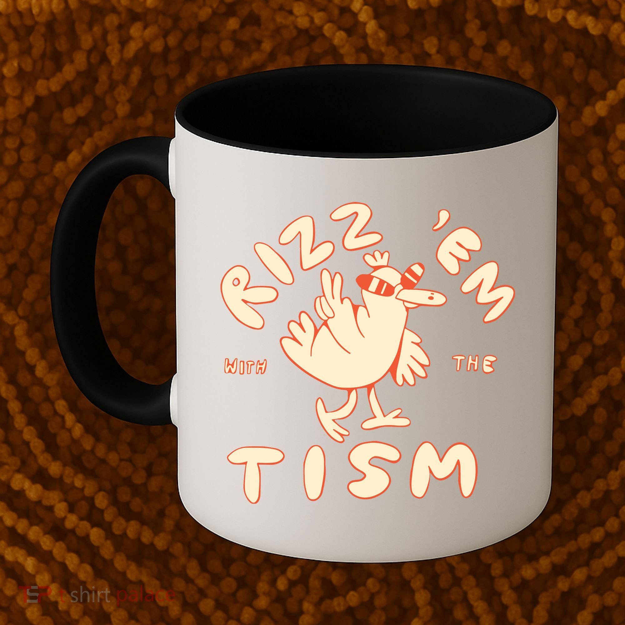 Rizz Em With The Tism Coffee Mug