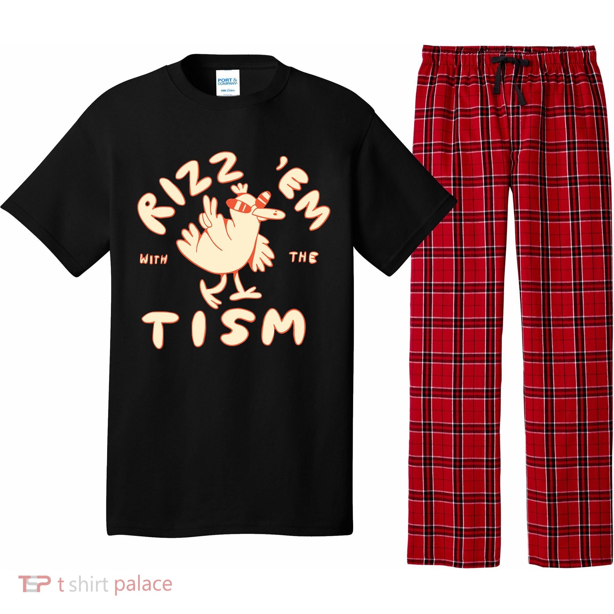 Rizz Em With The Tism Pajama Set