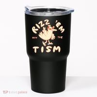 Rizz Em With The Tism Tumbler thumb 0