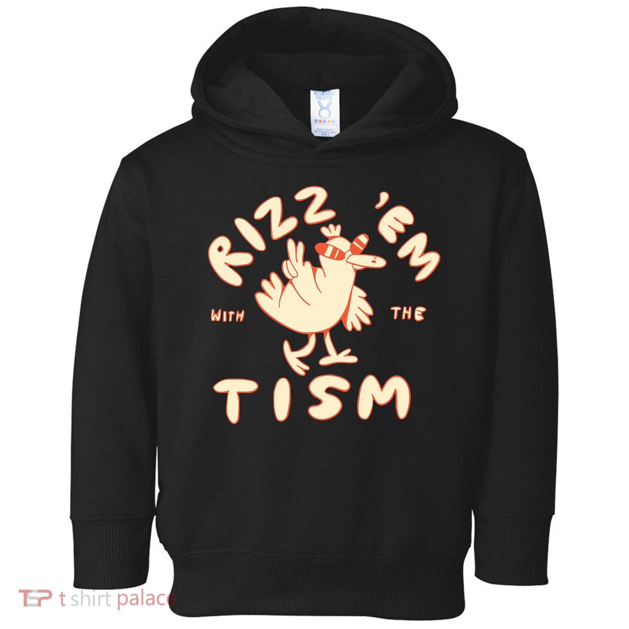 Rizz Em With The Tism Toddler Hoodie
