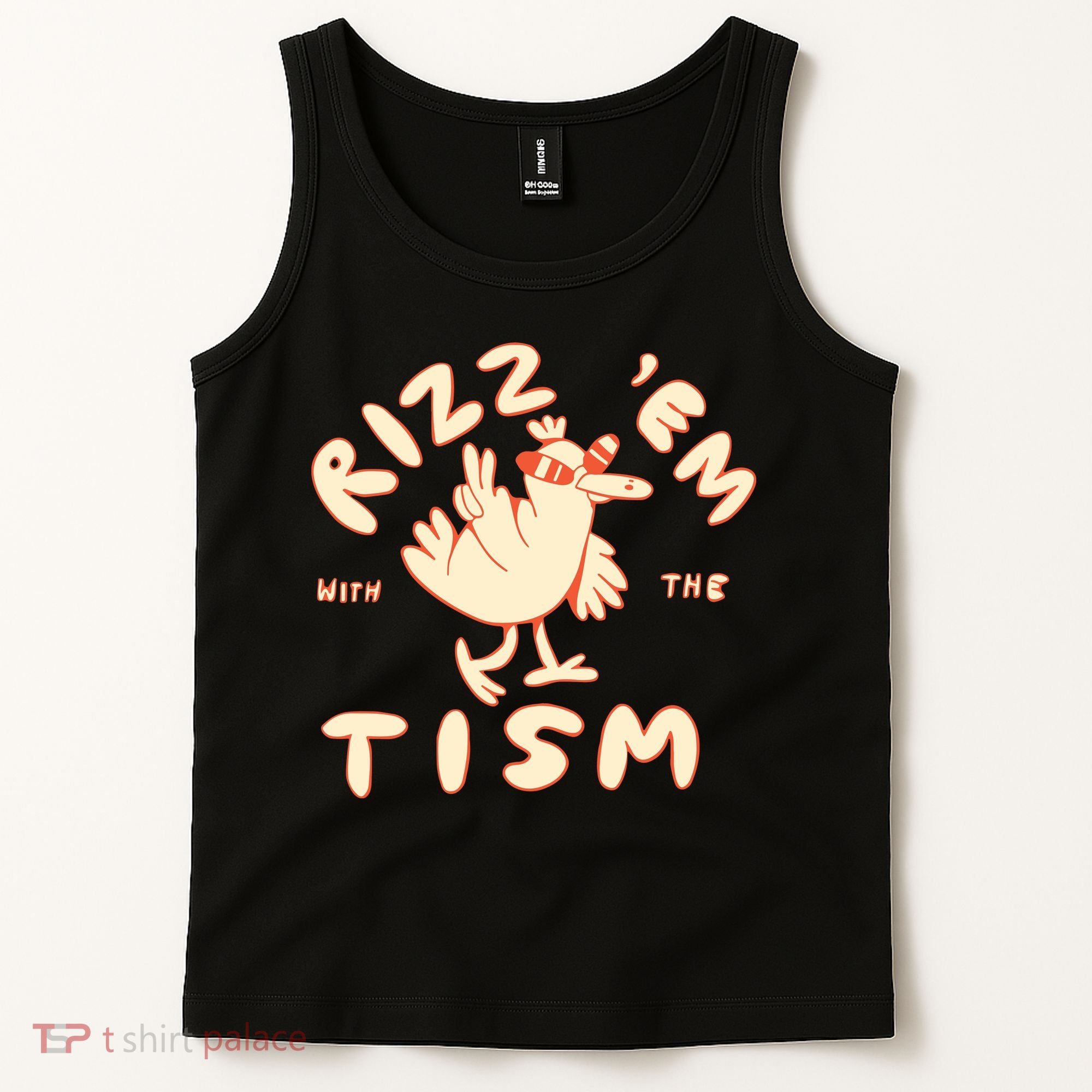 Rizz Em With The Tism Tank Top