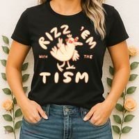Rizz Em With The Tism Women's T-Shirt thumb 2