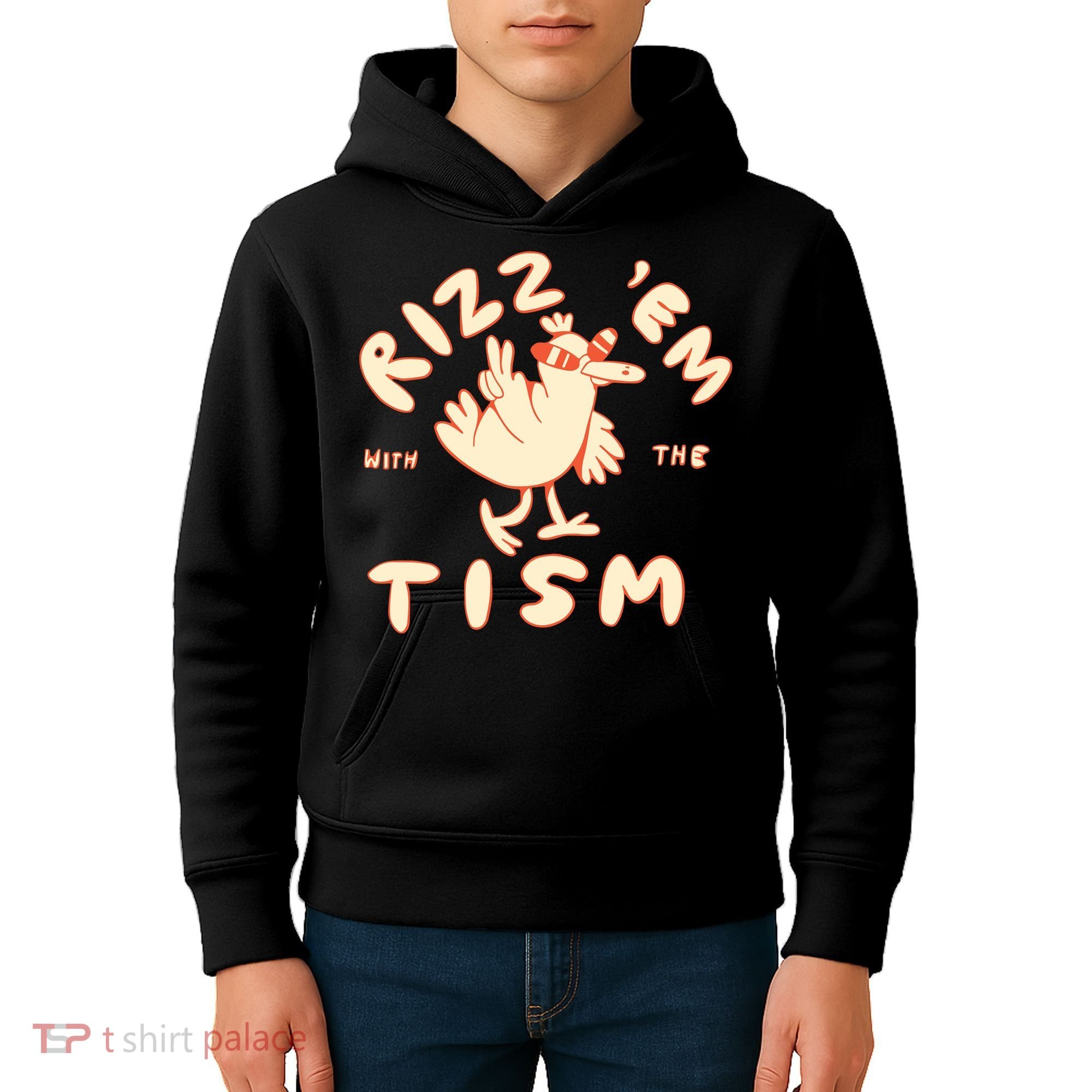 Rizz Em With The Tism Kids Hoodie
