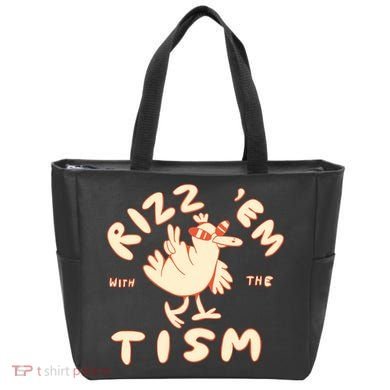 Rizz Em With The Tism Tote Bag