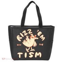 Rizz Em With The Tism Tote Bag thumb 0