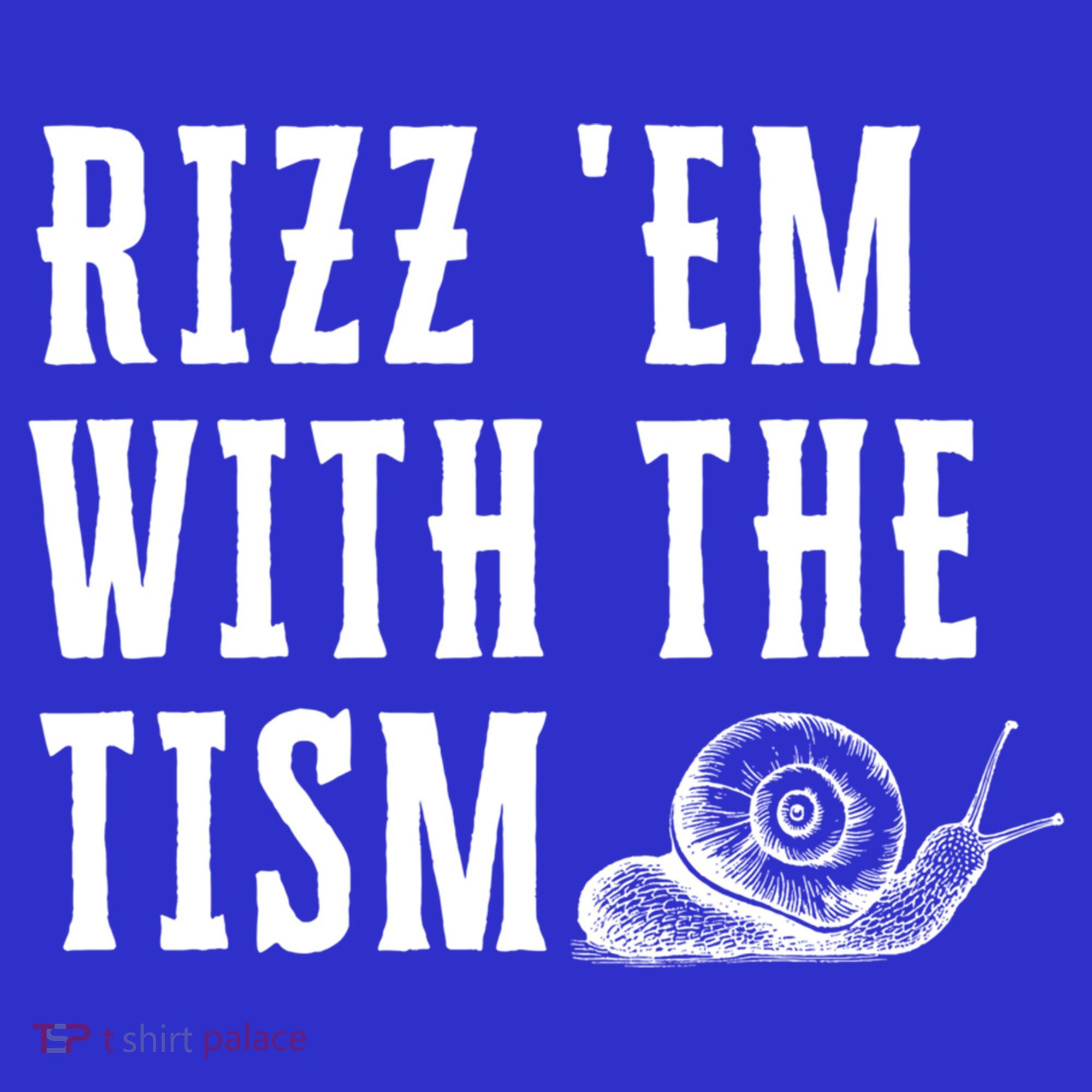 Rizz Em With The Tism Funny Autism Perfect Awareness Gift T-Shirt
