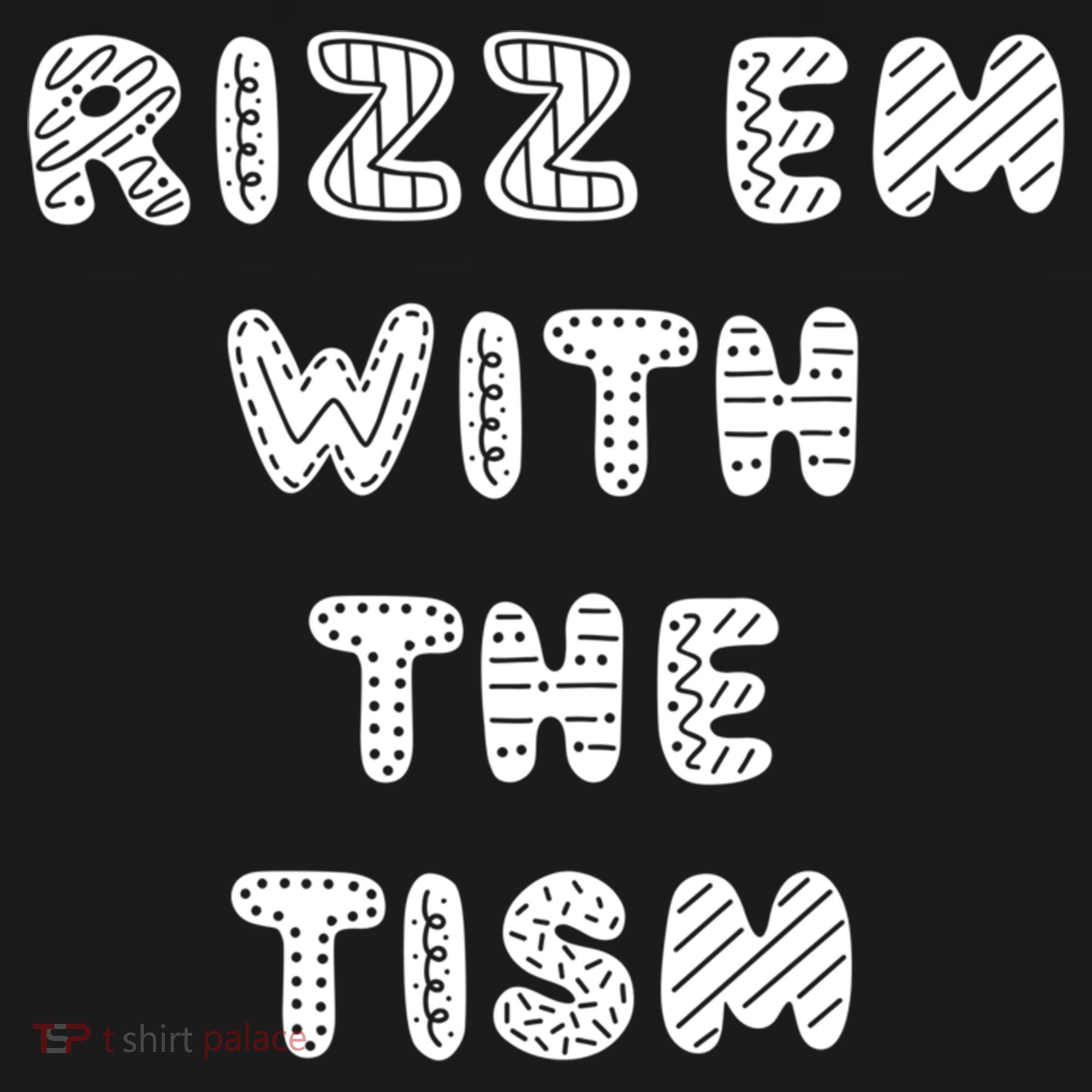 Rizz Em With The Tism Autism Funny Cute Gift Women's Hoodie
