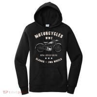 Royal Enfield Wdre Classic Motorcycle Ww2 Women's Hoodie thumb 0