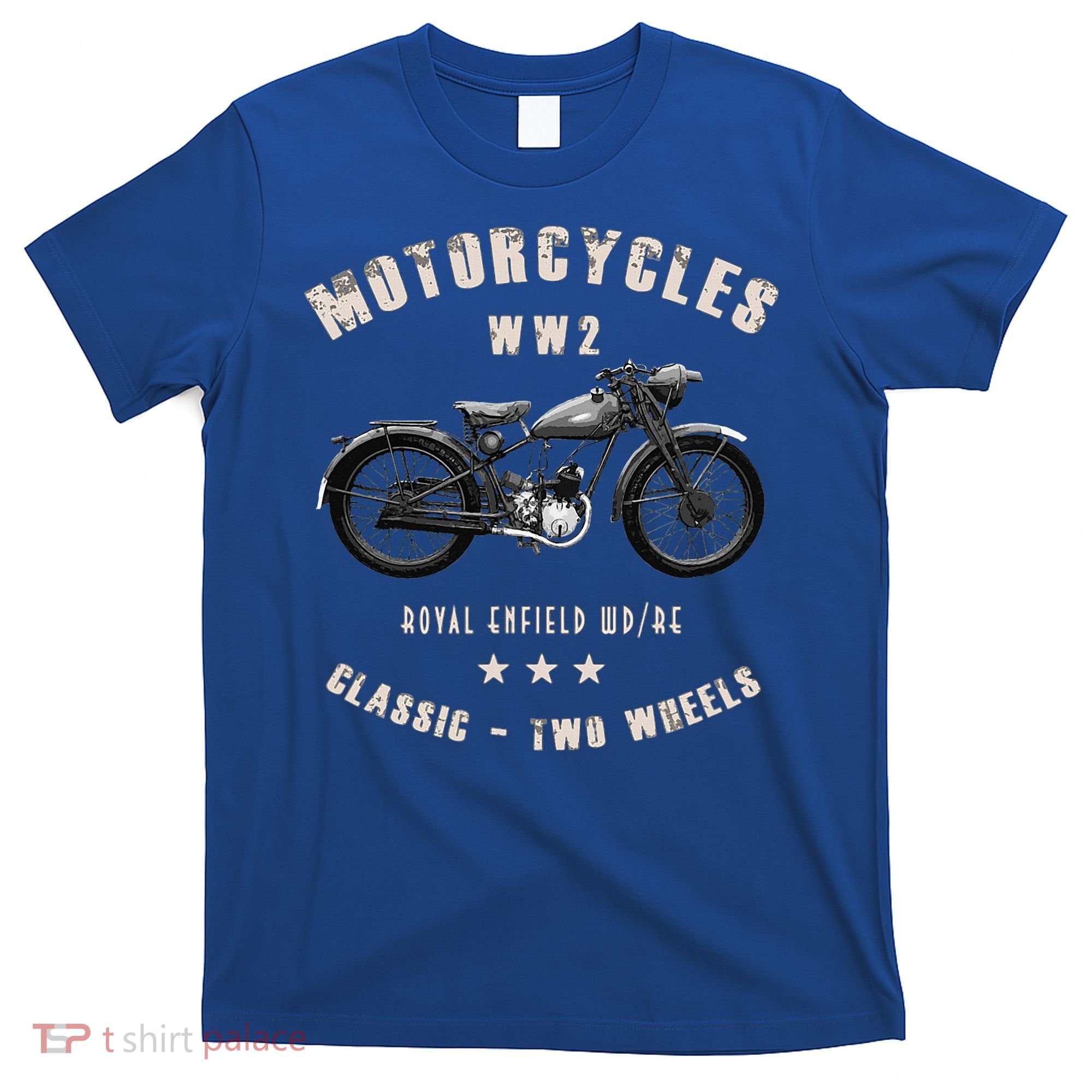 Royal Enfield Wdre Classic Motorcycle Ww2 T-Shirt