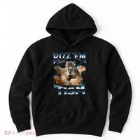 Rizz Em With The Tism Capybara Funny Oddly Dank Hoodie thumb 0