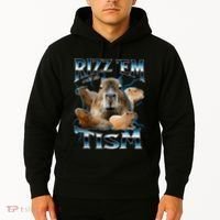 Rizz Em With The Tism Capybara Funny Oddly Dank Hoodie thumb 2