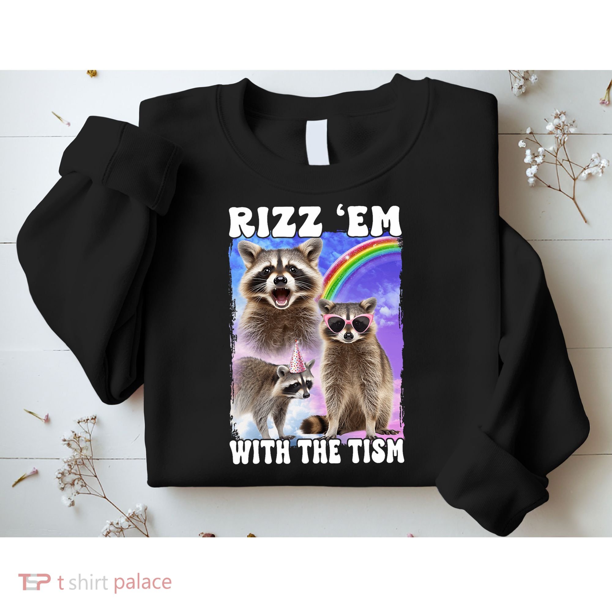 Rizz Em With The Tism Rizzler Ohio Rizz Sweatshirt