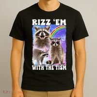 Rizz Em With The Tism Rizzler Ohio Rizz T-Shirt thumb 3