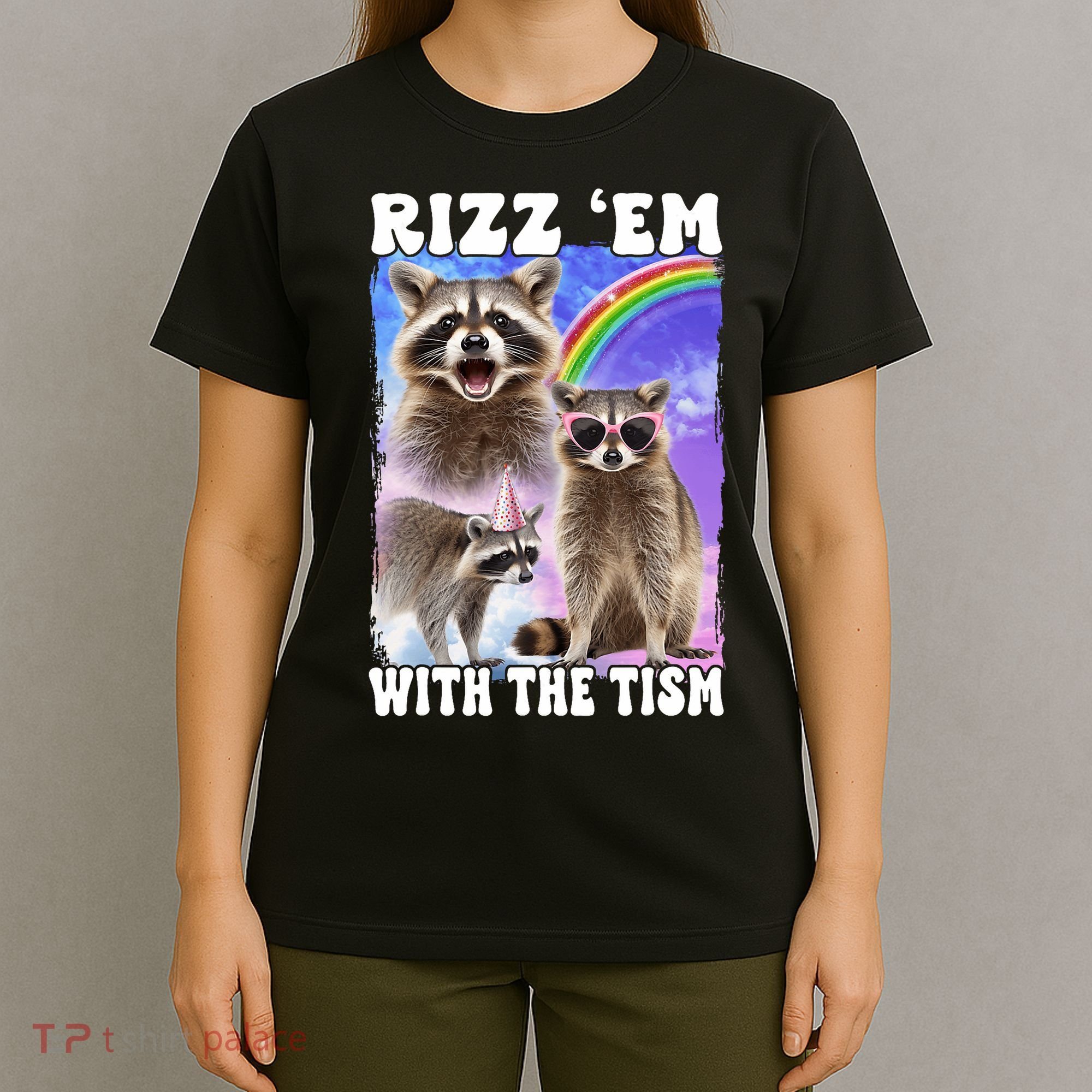 Rizz Em With The Tism Rizzler Ohio Rizz T-Shirt