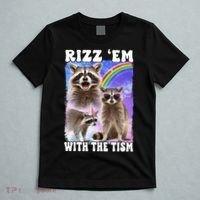 Rizz Em With The Tism Rizzler Ohio Rizz T-Shirt thumb 5