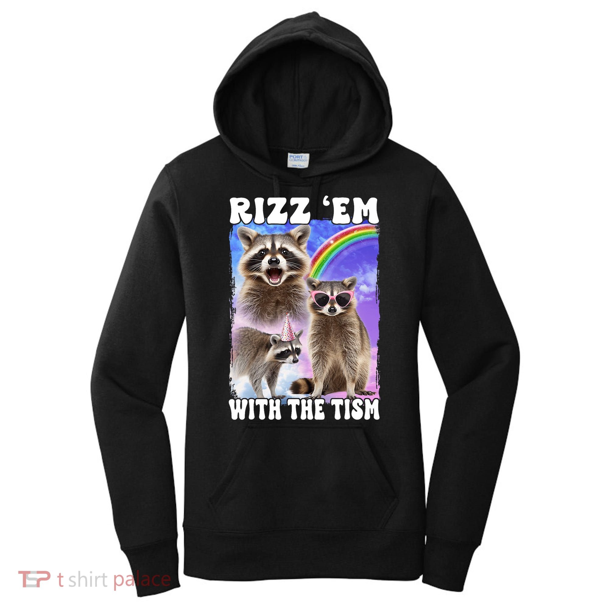 Rizz Em With The Tism Rizzler Ohio Rizz Women's Hoodie