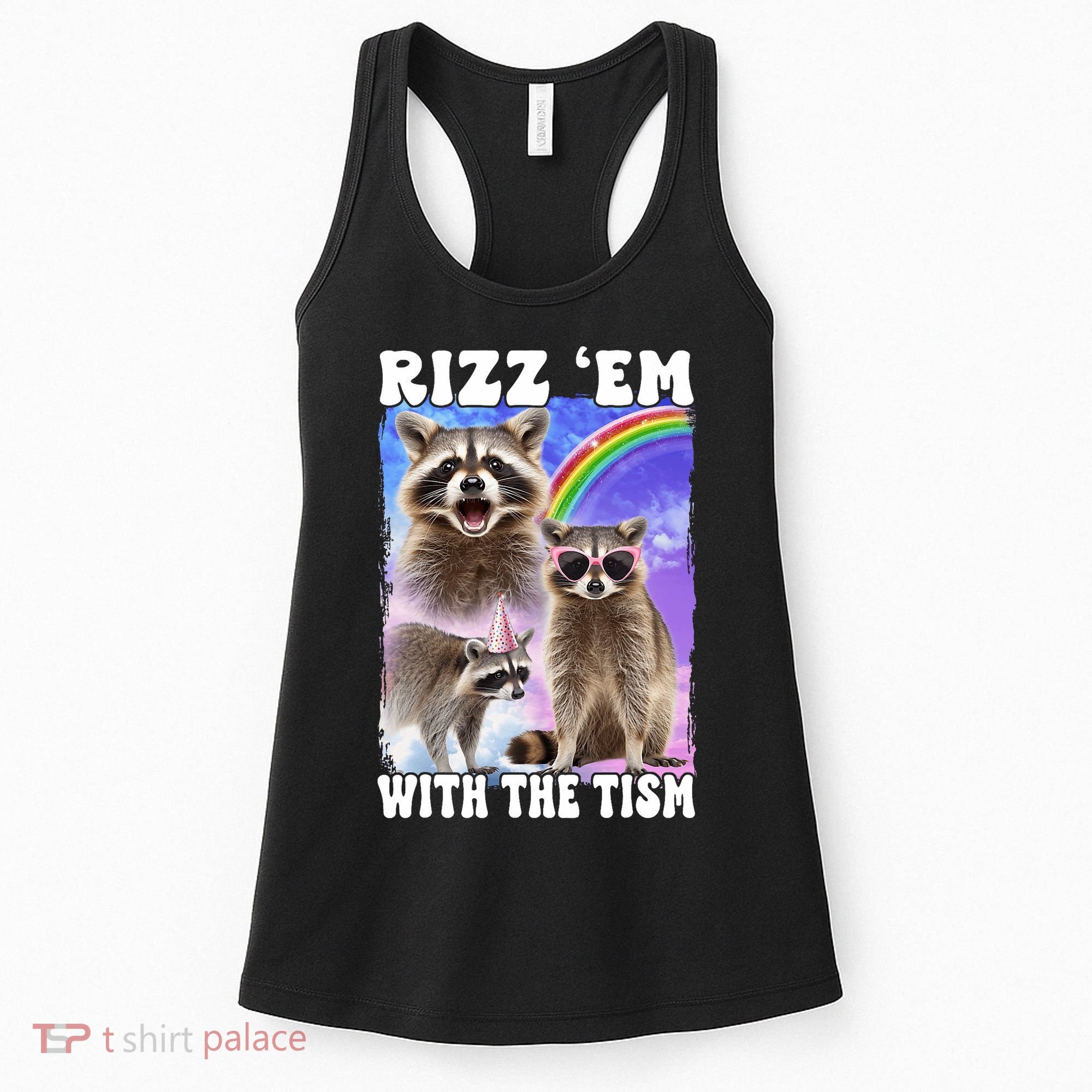 Rizz Em With The Tism Rizzler Ohio Rizz Women's Tank Top