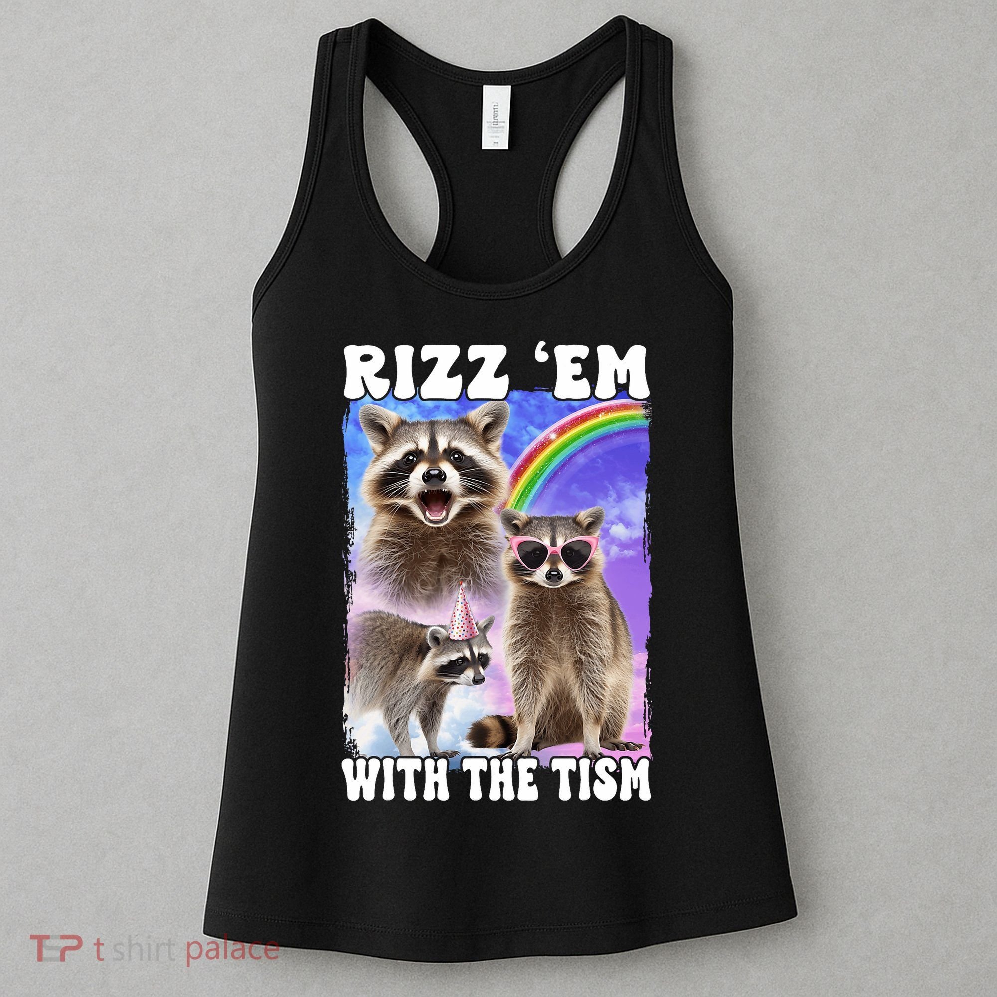 Rizz Em With The Tism Rizzler Ohio Rizz Women's Tank Top