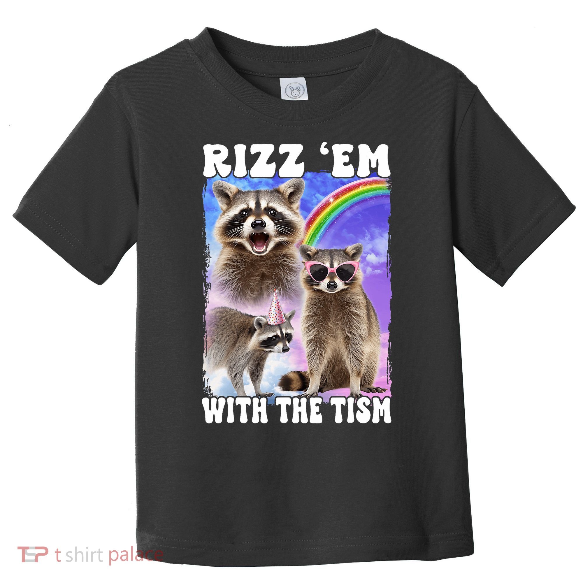 Rizz Em With The Tism Rizzler Ohio Rizz Toddler T-Shirt
