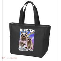 Rizz Em With The Tism Rizzler Ohio Rizz Tote Bag thumb 3