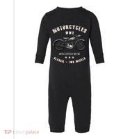Royal Enfield Wdre Classic Motorcycle Ww2 Infant Fleece One Piece thumb 0