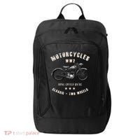 Royal Enfield Wdre Classic Motorcycle Ww2 City Backpack thumb 0