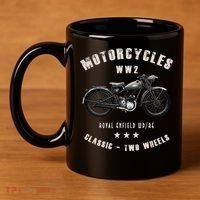 Royal Enfield Wdre Classic Motorcycle Ww2 11oz C Handle Ceramic Mug thumb 4