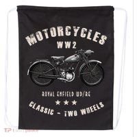 Royal Enfield Wdre Classic Motorcycle Ww2 Drawstring Bag thumb 0