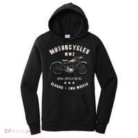 Royal Enfield Wdre Classic Motorcycle Ww2 Women's Hoodie thumb 0