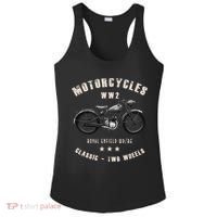 Royal Enfield Wdre Classic Motorcycle Ww2 Ladies PosiCharge Competitor Racerback Tank thumb 0