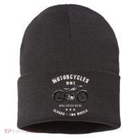 Royal Enfield Wdre Classic Motorcycle Ww2 Sustainable Knit Beanie thumb 0